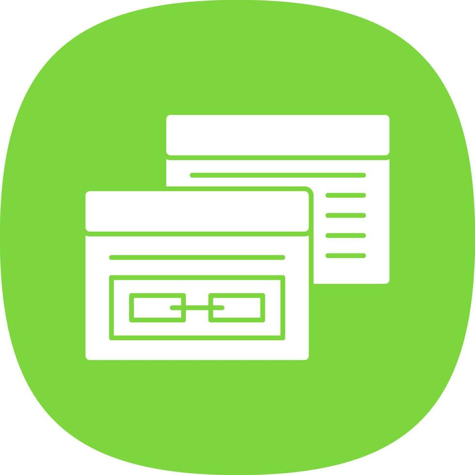 Backlink Vector Icon Design