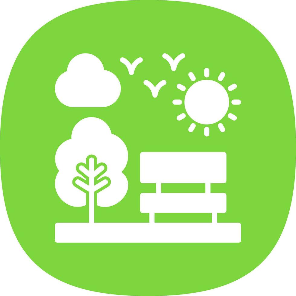 Park Vector Icon Design