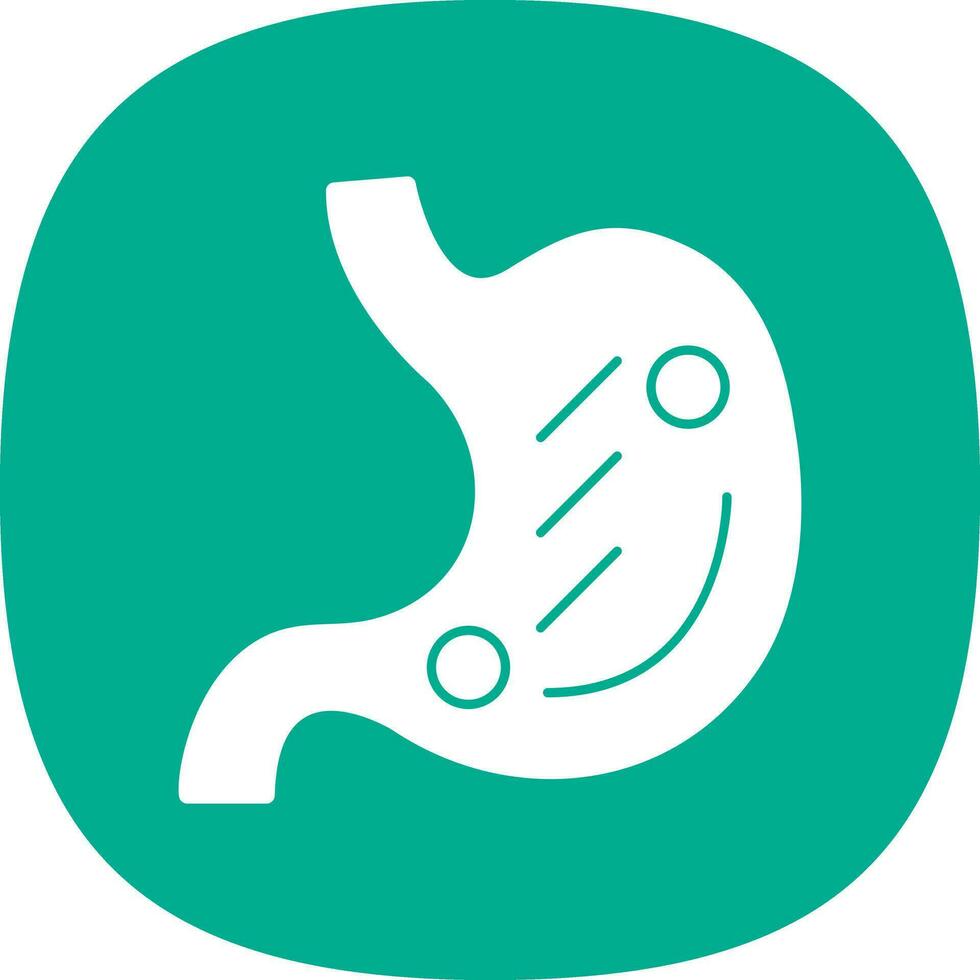 Stomach Vector Icon Design