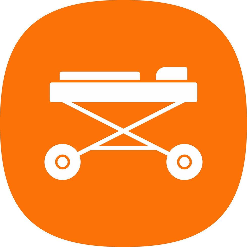 Stretcher Vector Icon Design