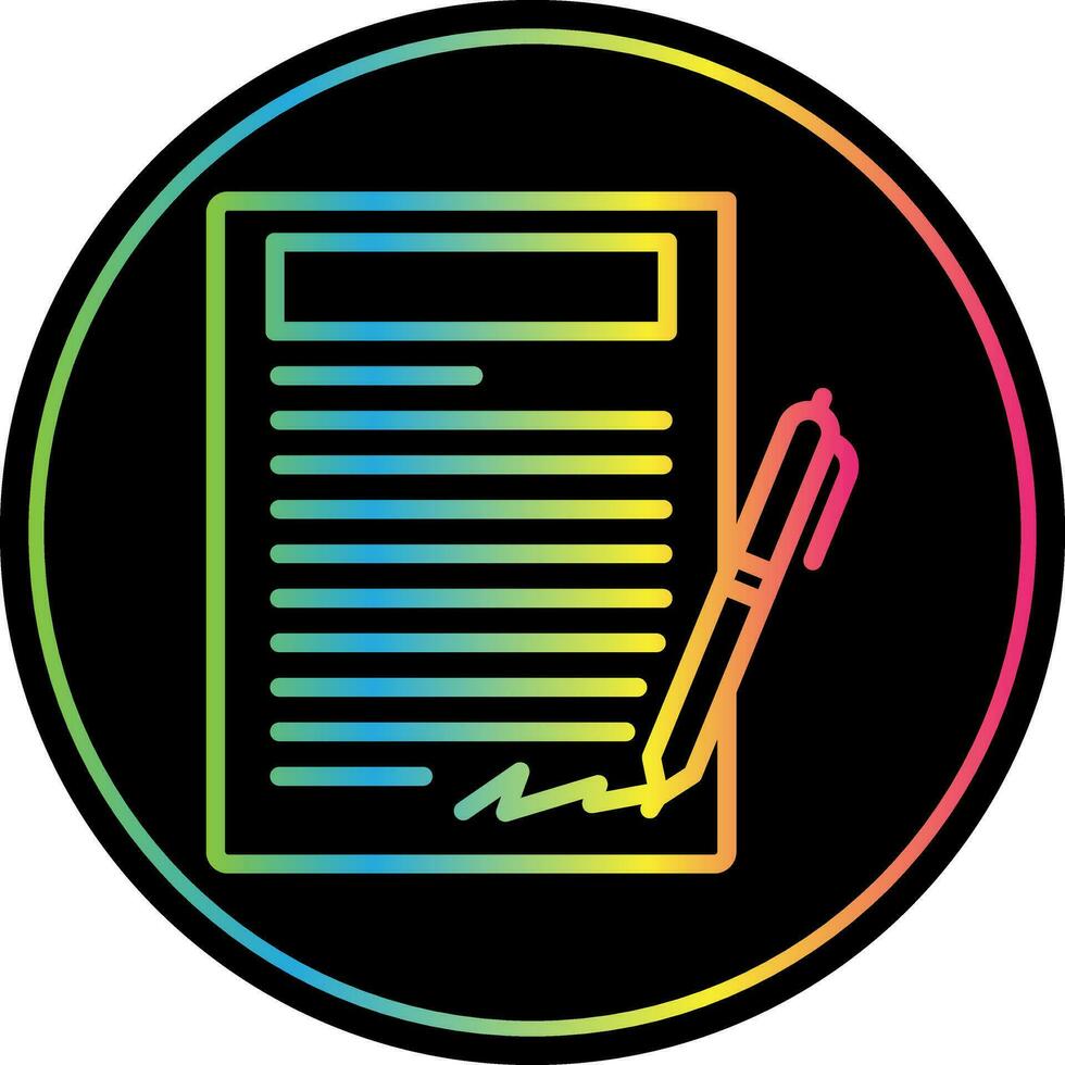 Agreement Vector Icon Design