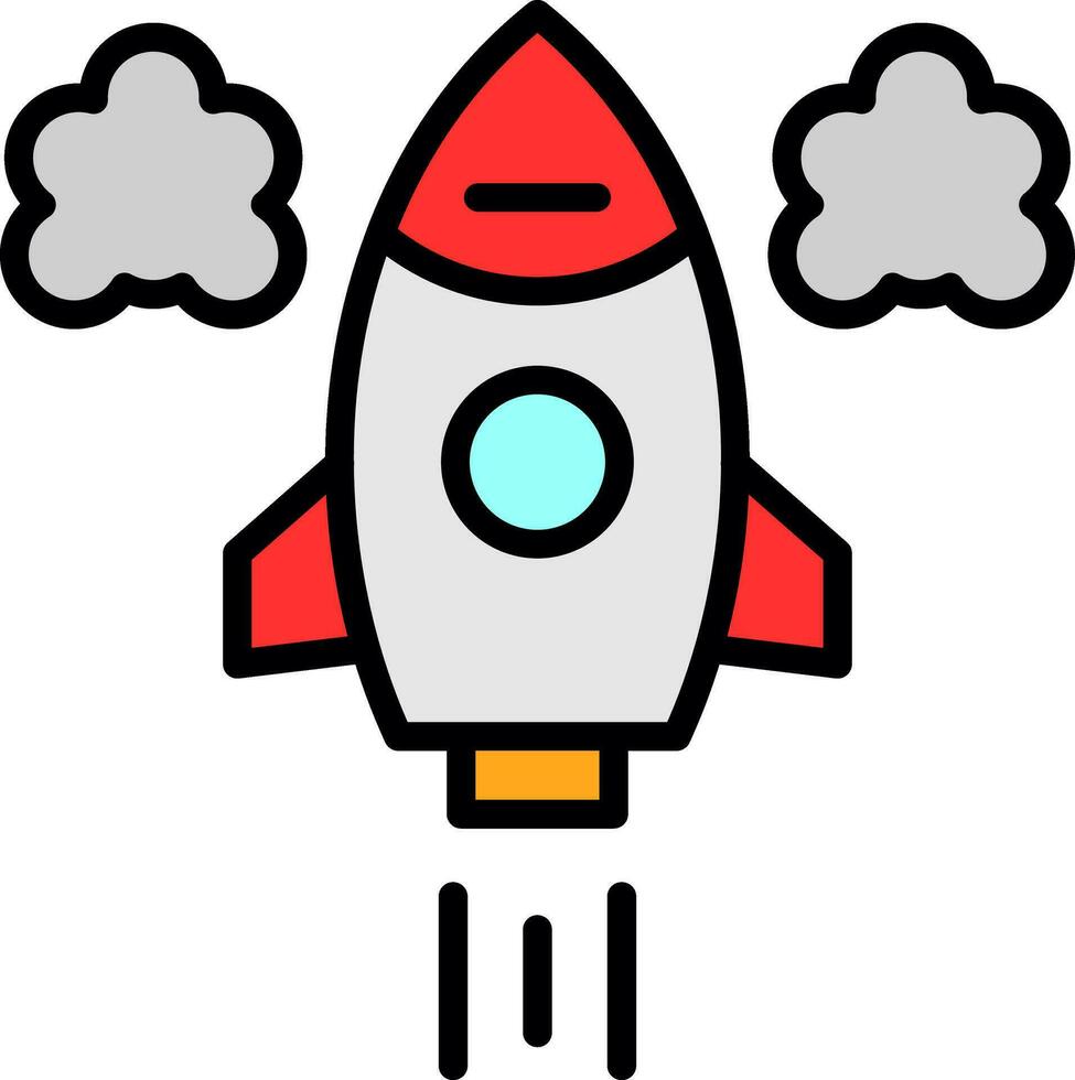 Rocket Vector Icon Design