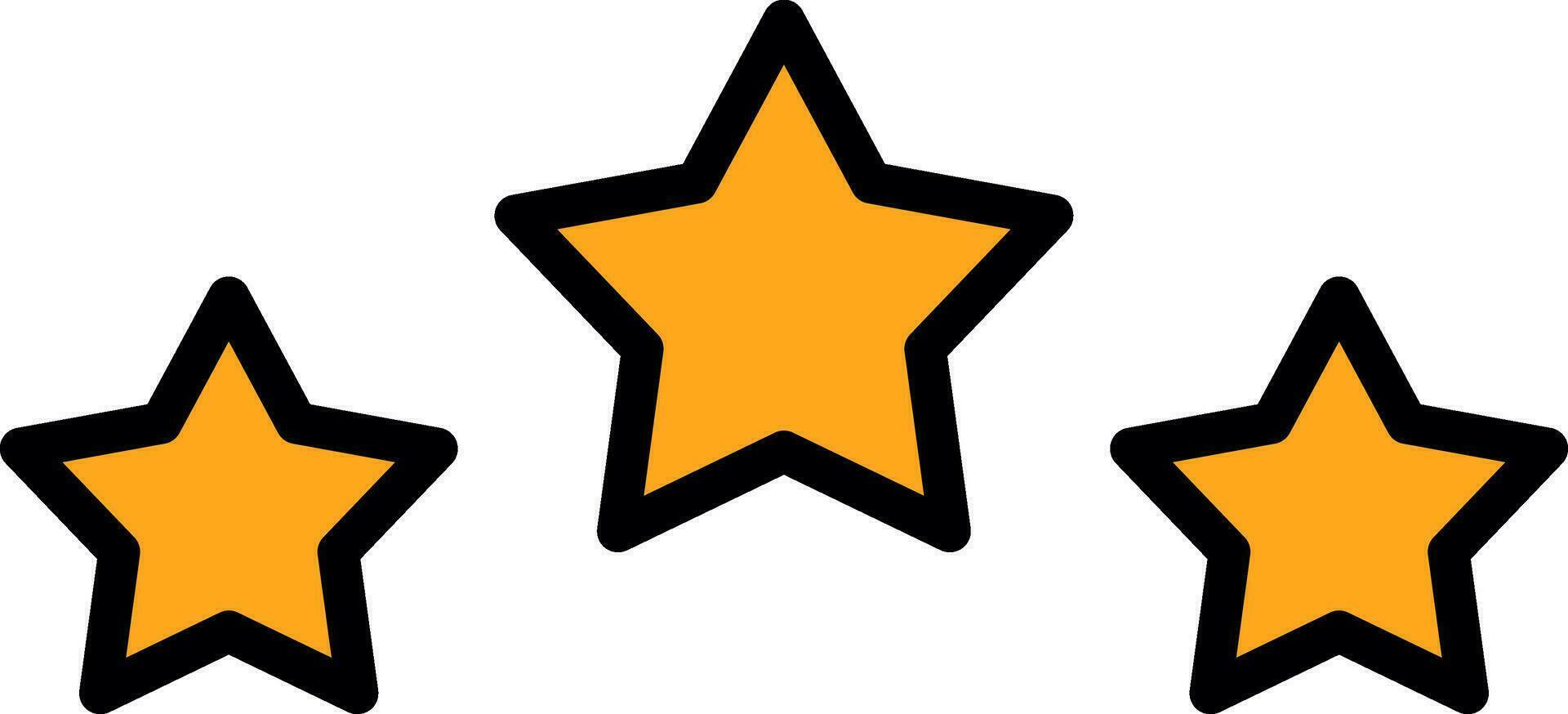 Stars Vector Icon Design