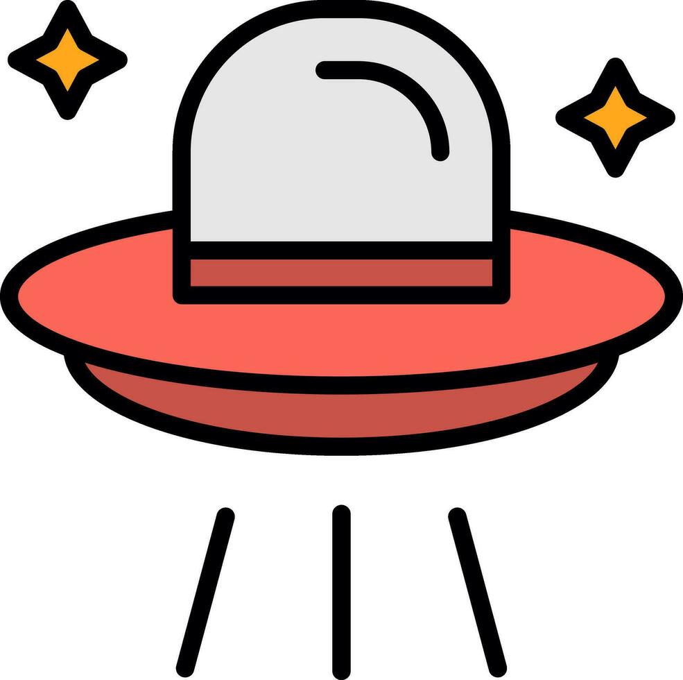 Ufo Vector Icon Design