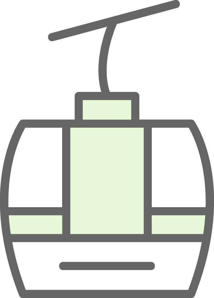 Gondola Vector Icon Design