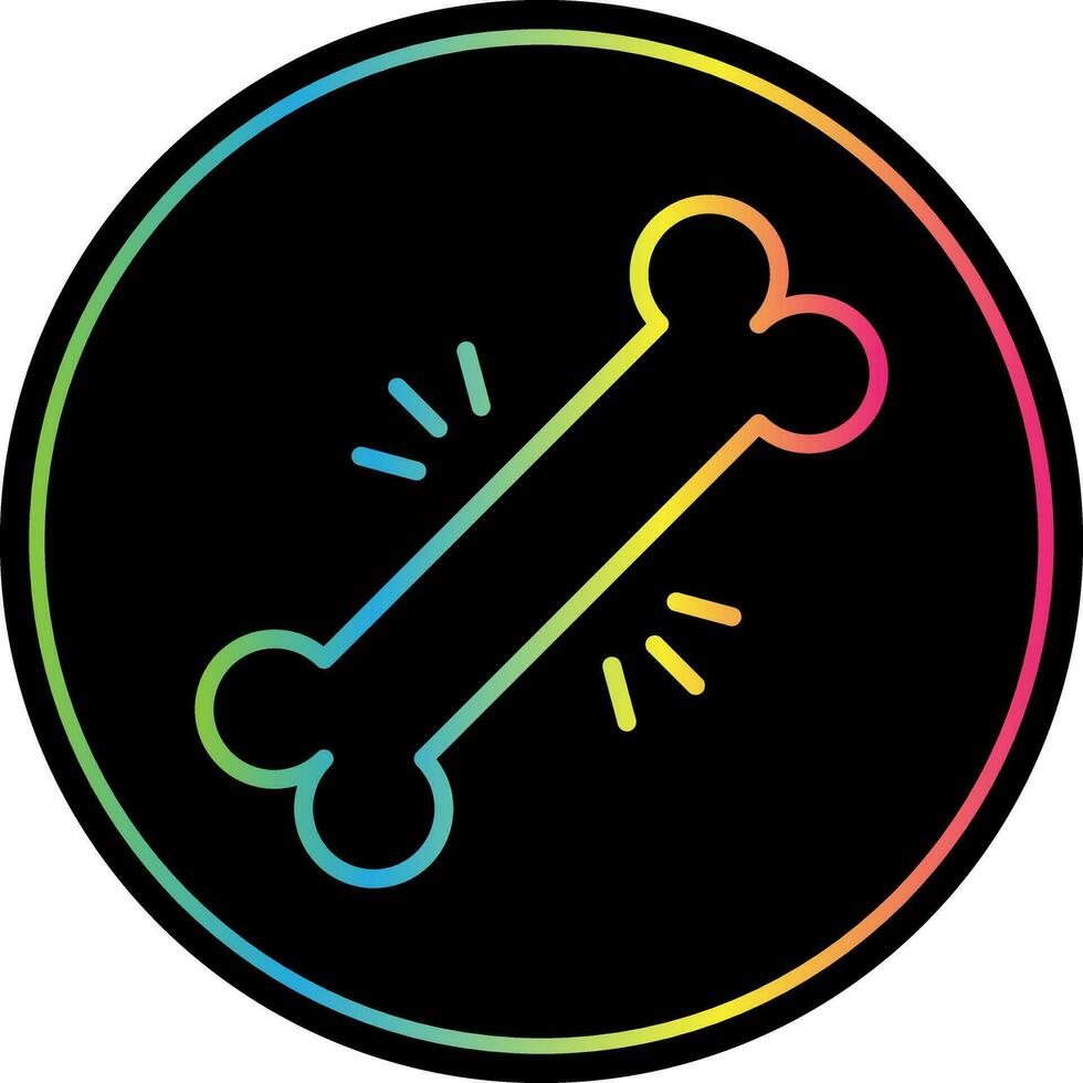 Bone Vector Icon Design