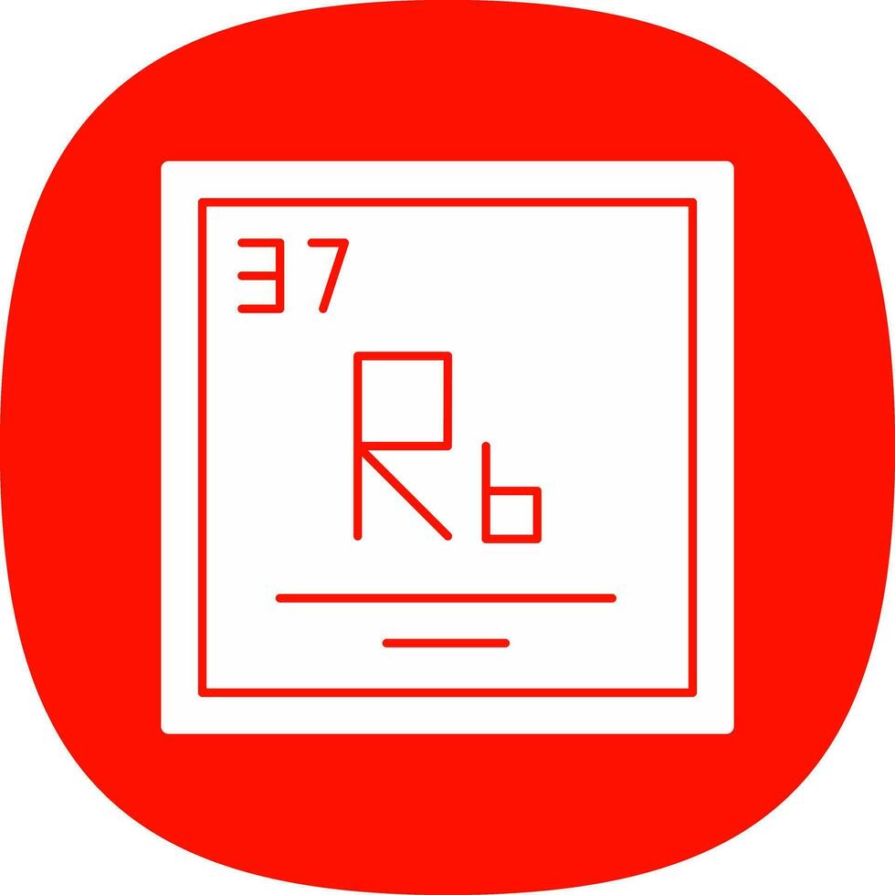 Rubidium Vector Icon Design
