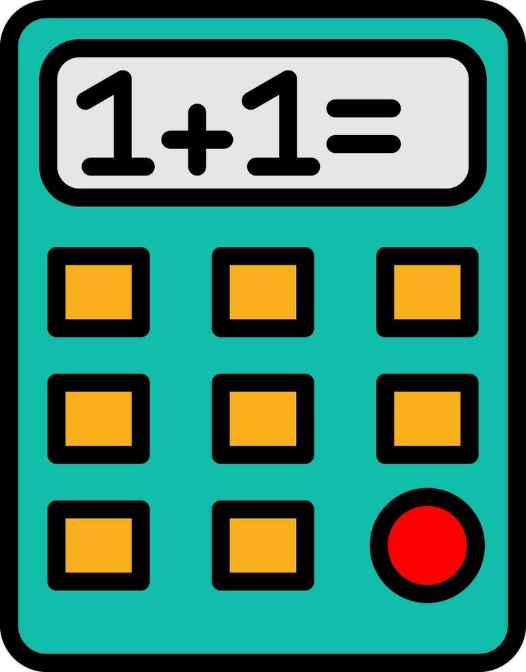 Calculator Vector Icon Design