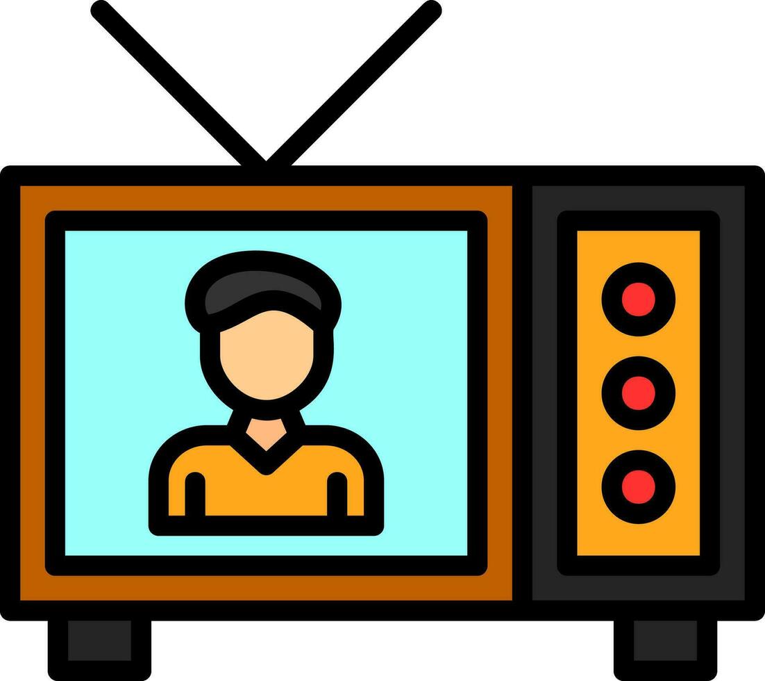 Tv show Vector Icon Design