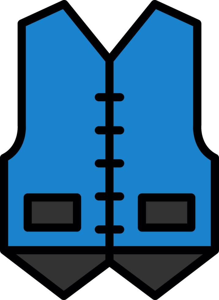 Vest Vector Icon Design