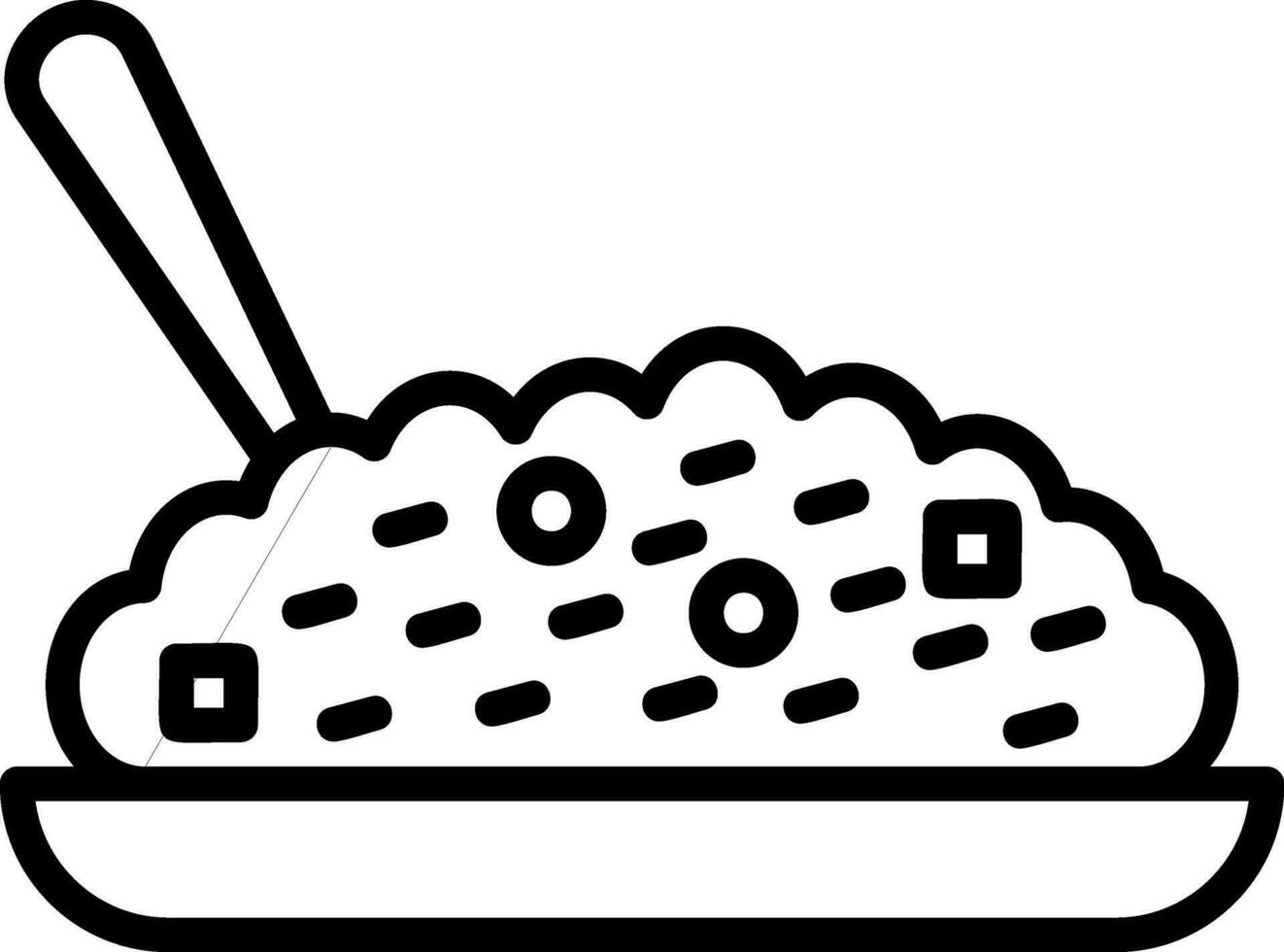 Rice Vector Icon Design