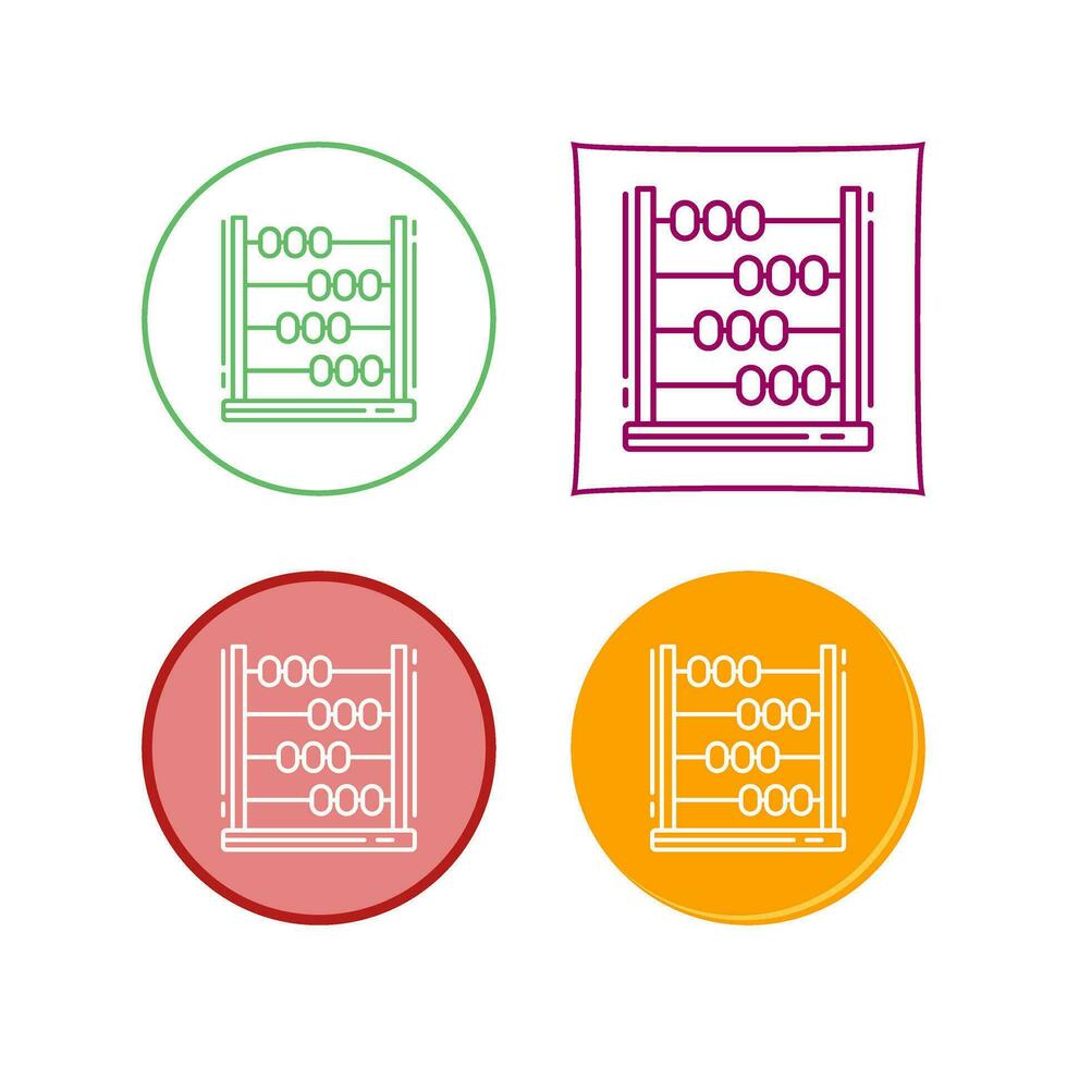 Abacus Vector Icon