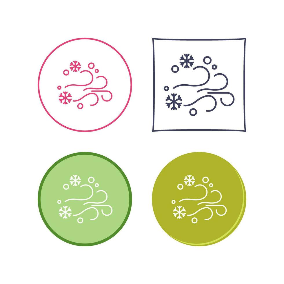 Blizzard Vector Icon