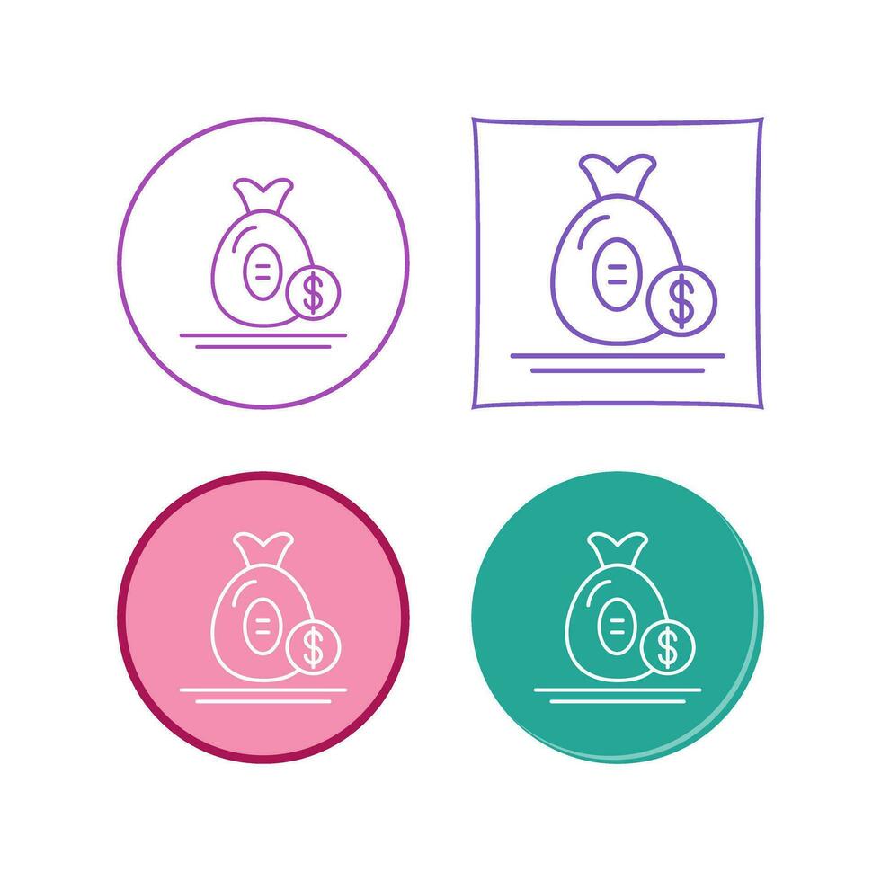 Money Bag Vector Icon