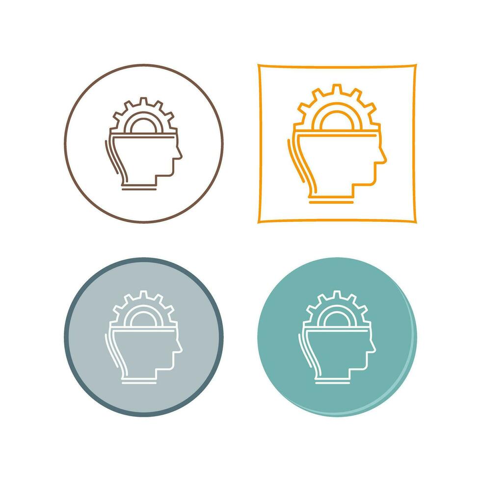 Machine Learning Vector Icon