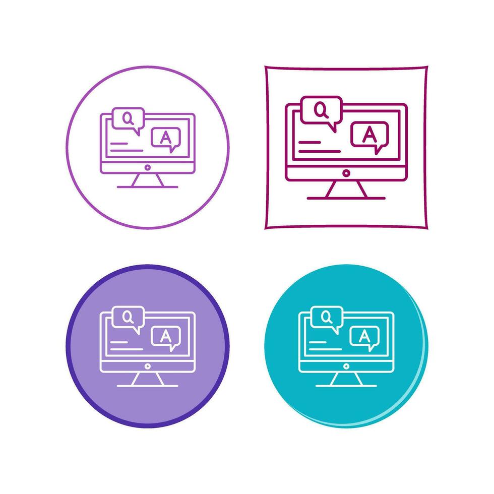 Faq Vector Icon