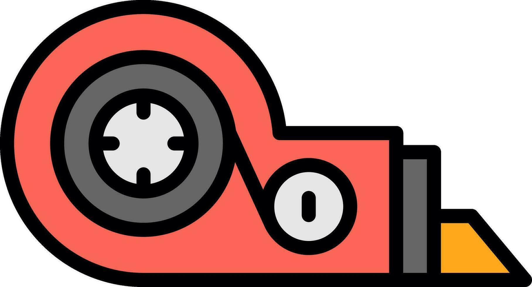 Correction tape Vector Icon Design