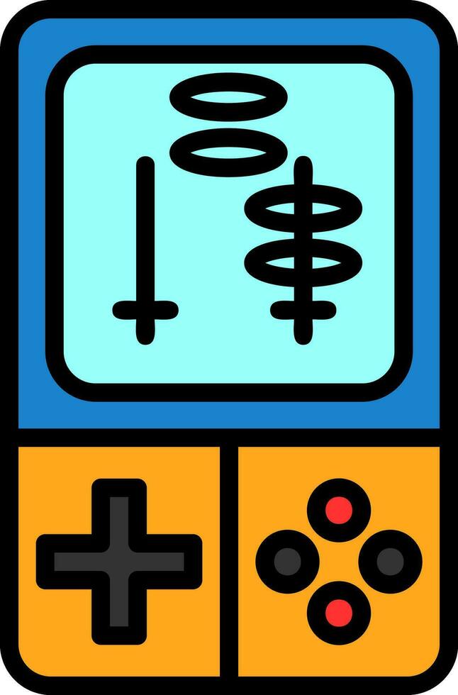 diseño de icono de vector de videojuego