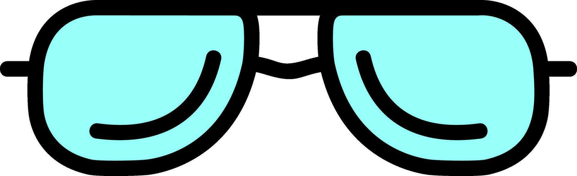 diseño de icono de vector de gafas de sol