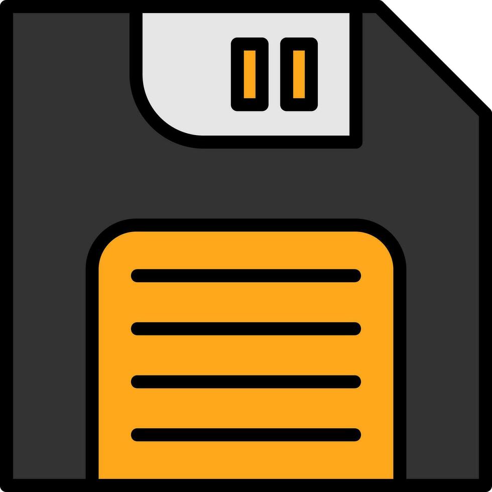 Diskette Vector Icon Design