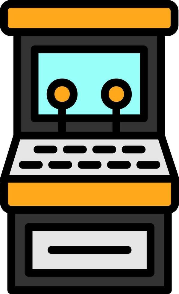 Arcade machine Vector Icon Design