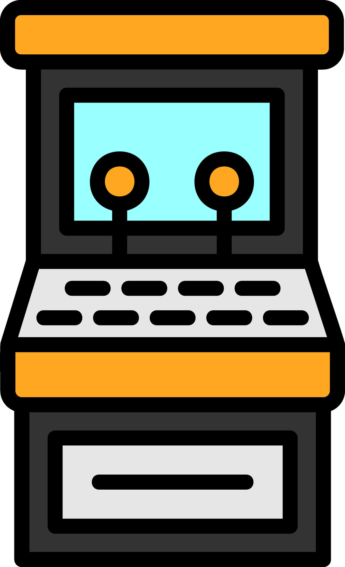 Arcade machine Vector Icon Design 25134730 Vector Art at Vecteezy