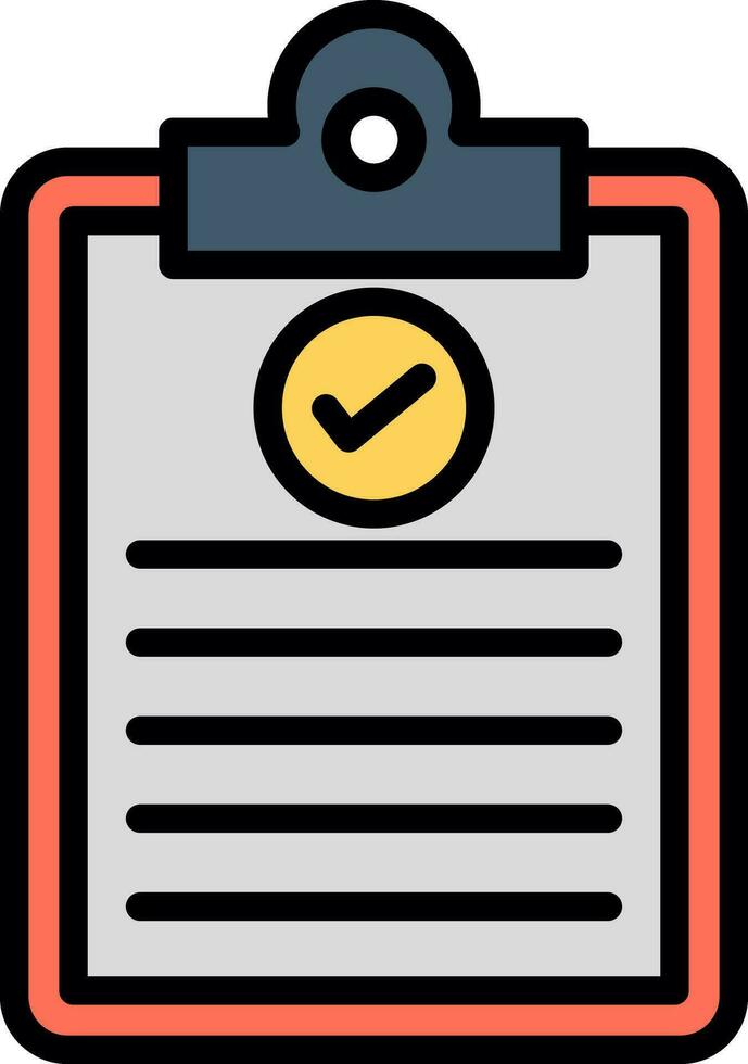 Clipboard Vector Icon Design