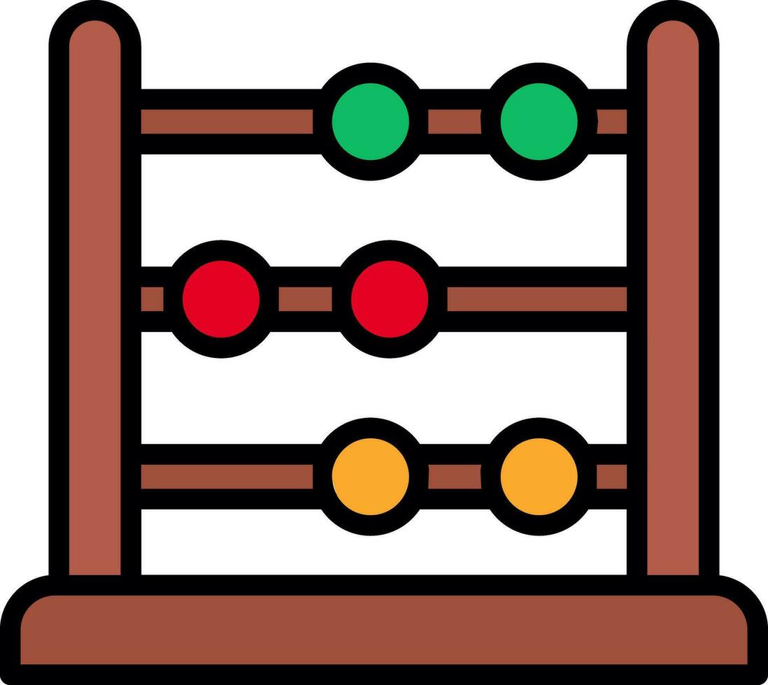 Abacus Vector Icon Design