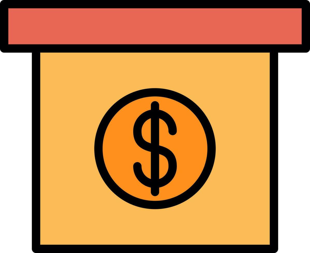 Box Vector Icon Design