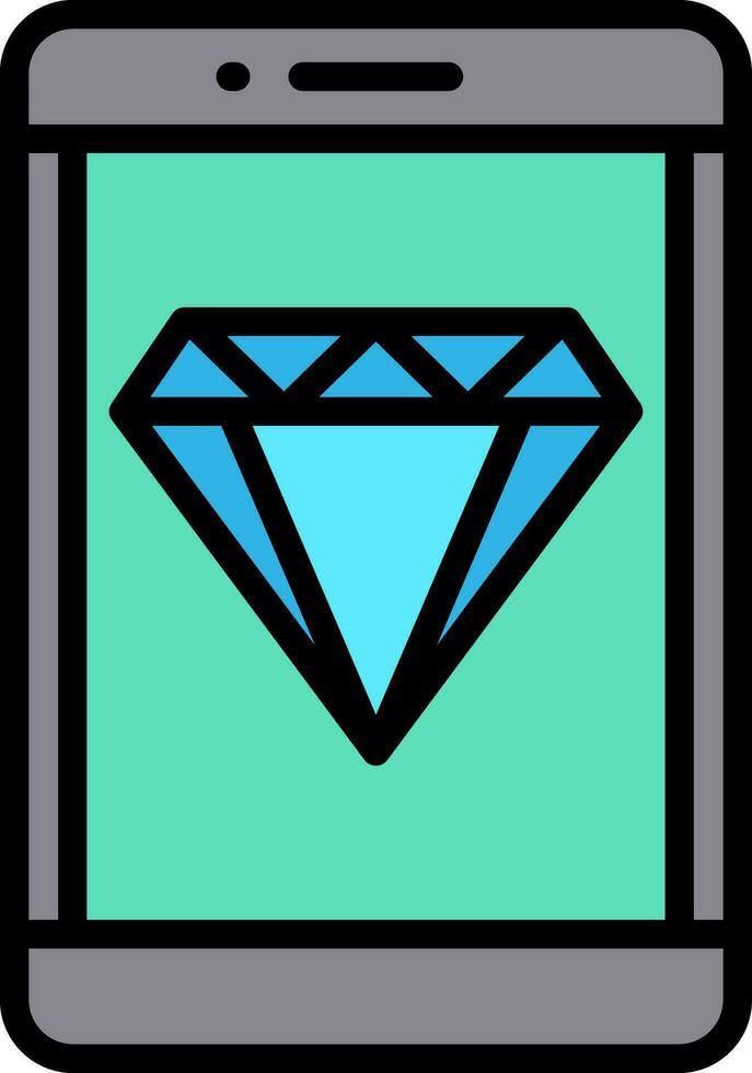 Mobile Vector Icon Design