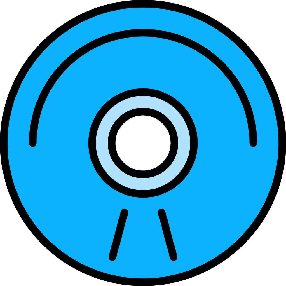 Compact disc Vector Icon Design