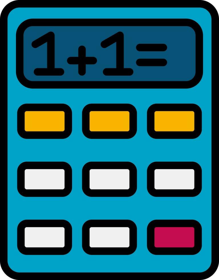 Calculation Vector Icon Design