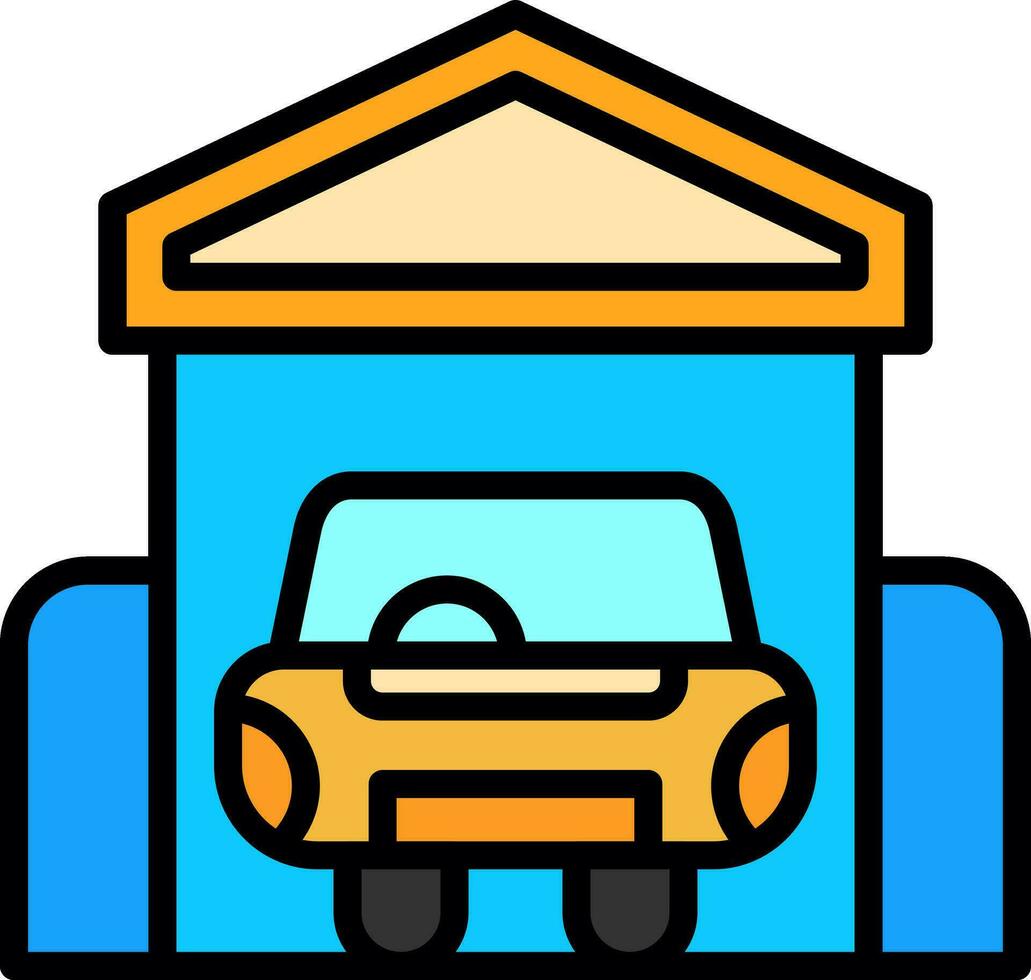 Showroom Vector Icon Design