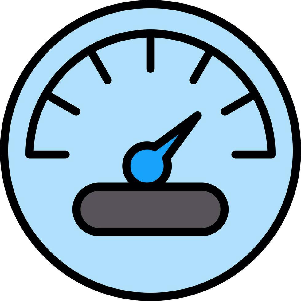 Speedometer Vector Icon Design