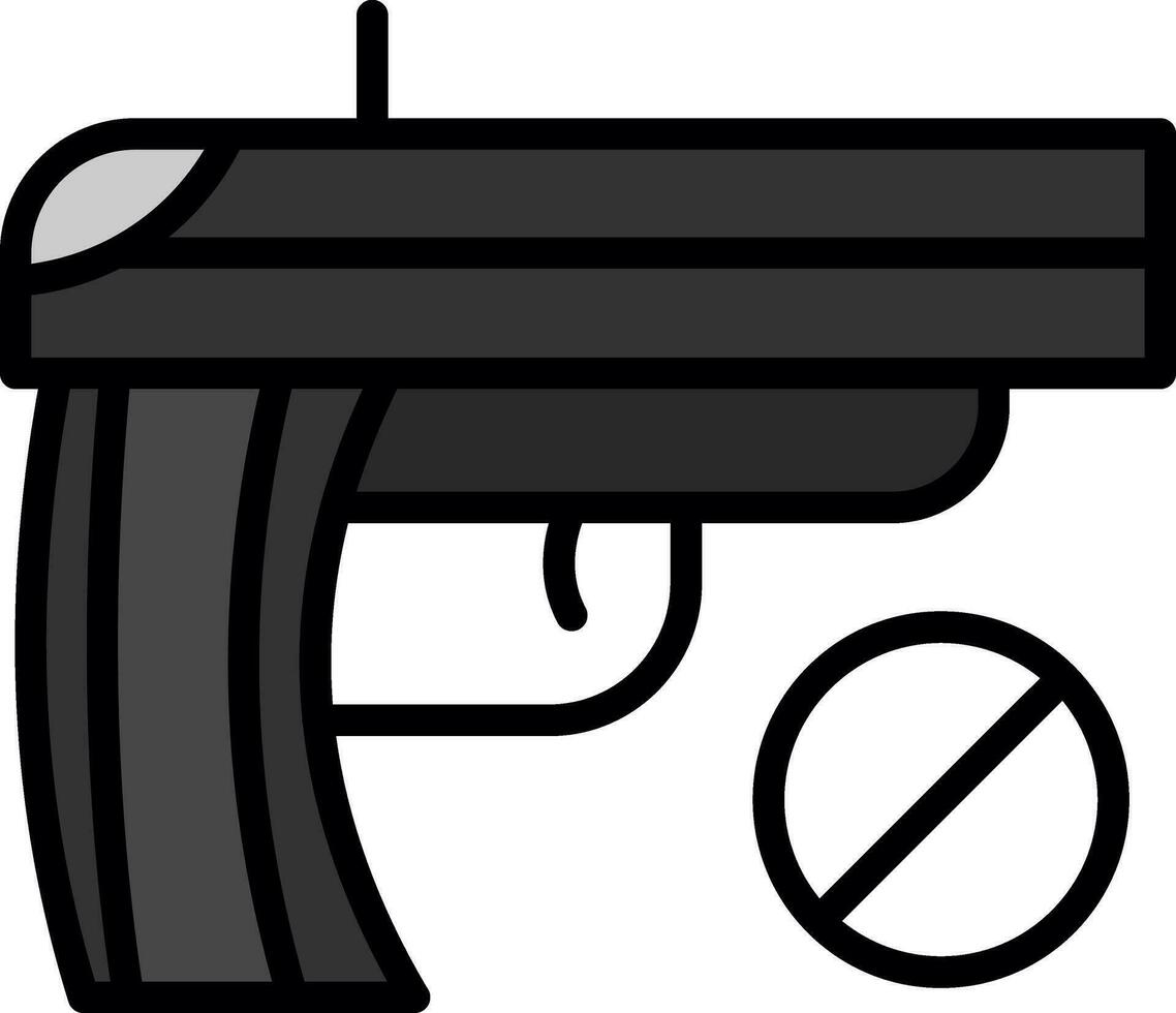 No rifle Vector Icon Design