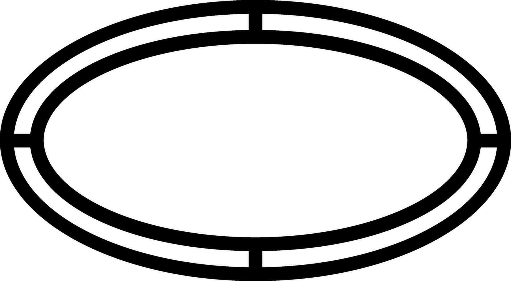 Hula hoop Vector Icon Design