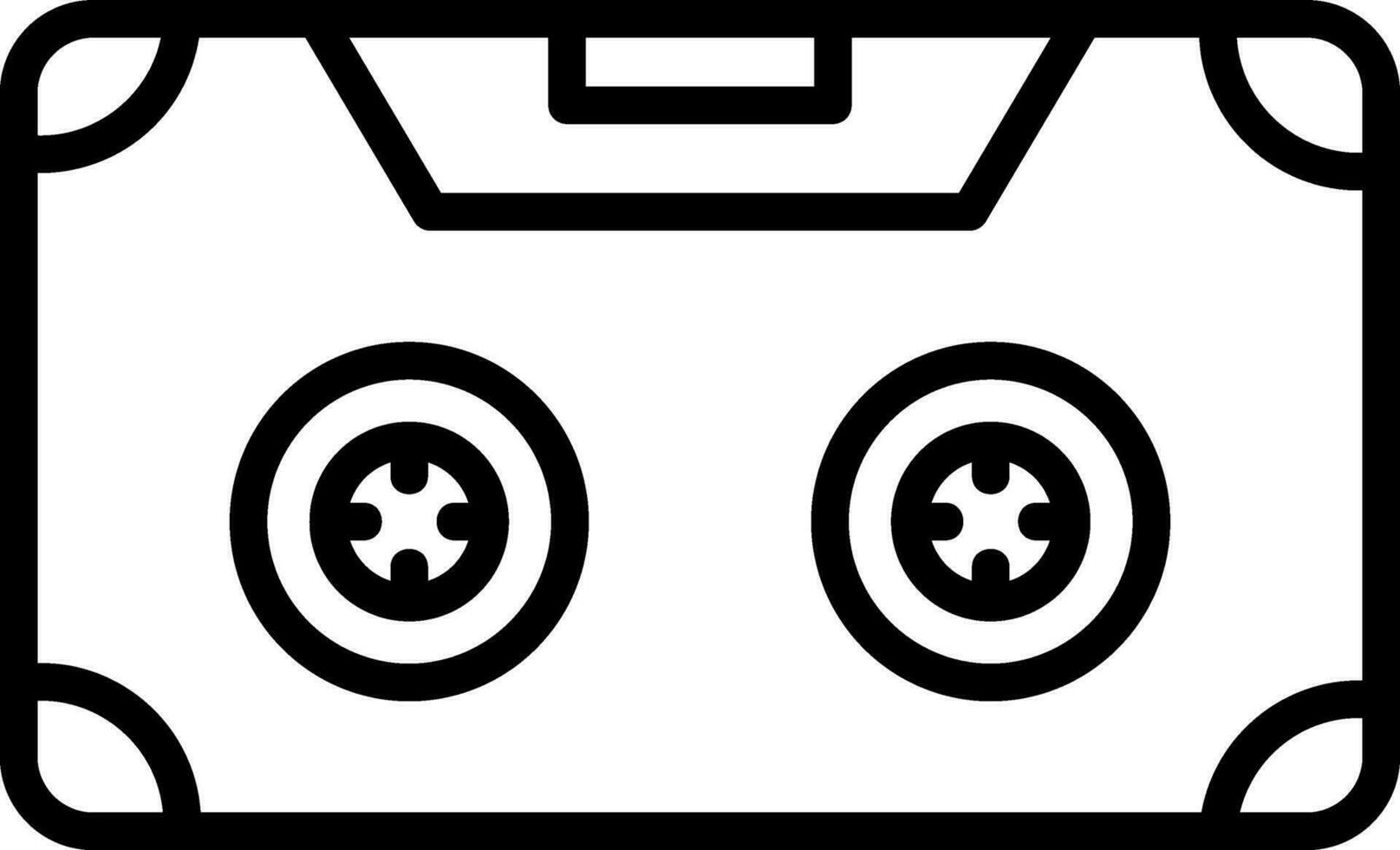 Cassette Vector Icon Design