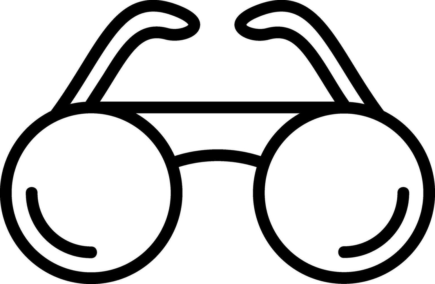 Glasses Vector Icon Design