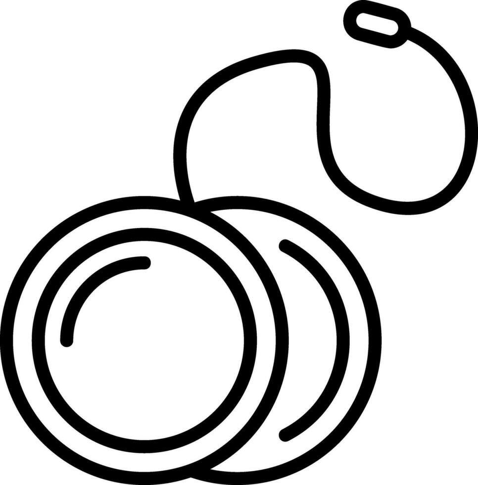 Yoyo Vector Icon Design