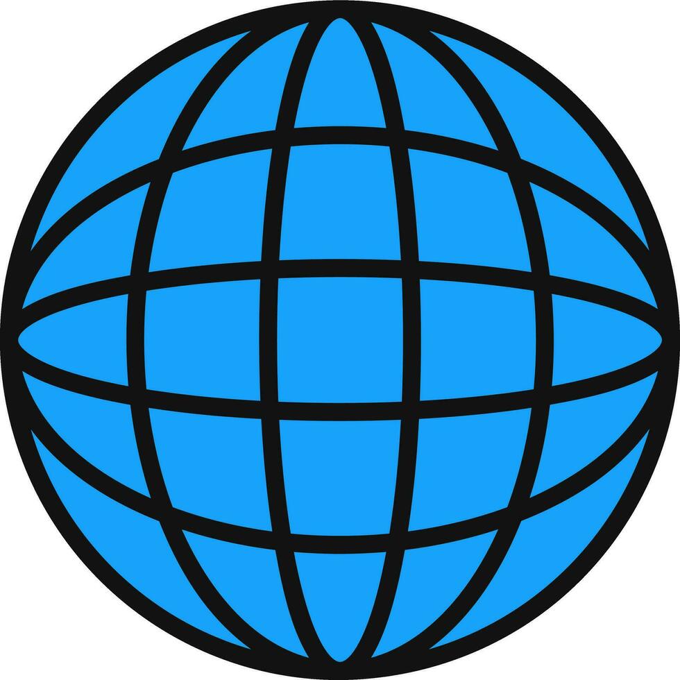 World globe Vector Icon Design