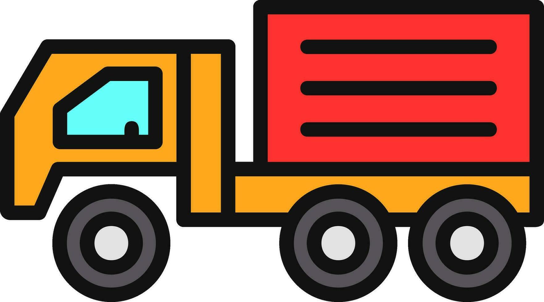 Truck Vector Icon Design