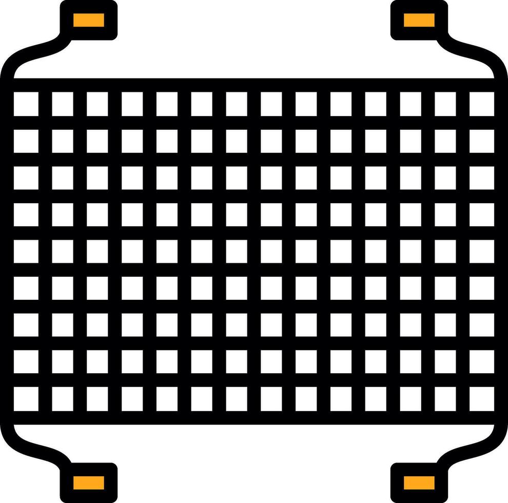 Fishing net Vector Icon Design