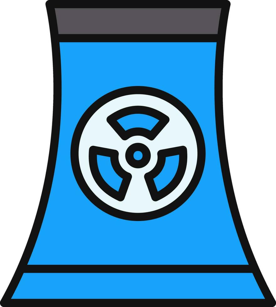 Nuclear Vector Icon Design