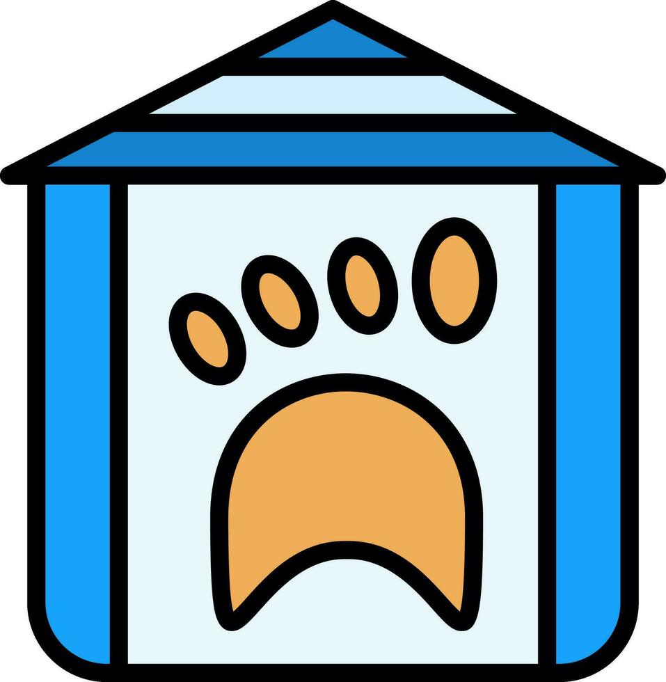 Animal shelter Vector Icon Design