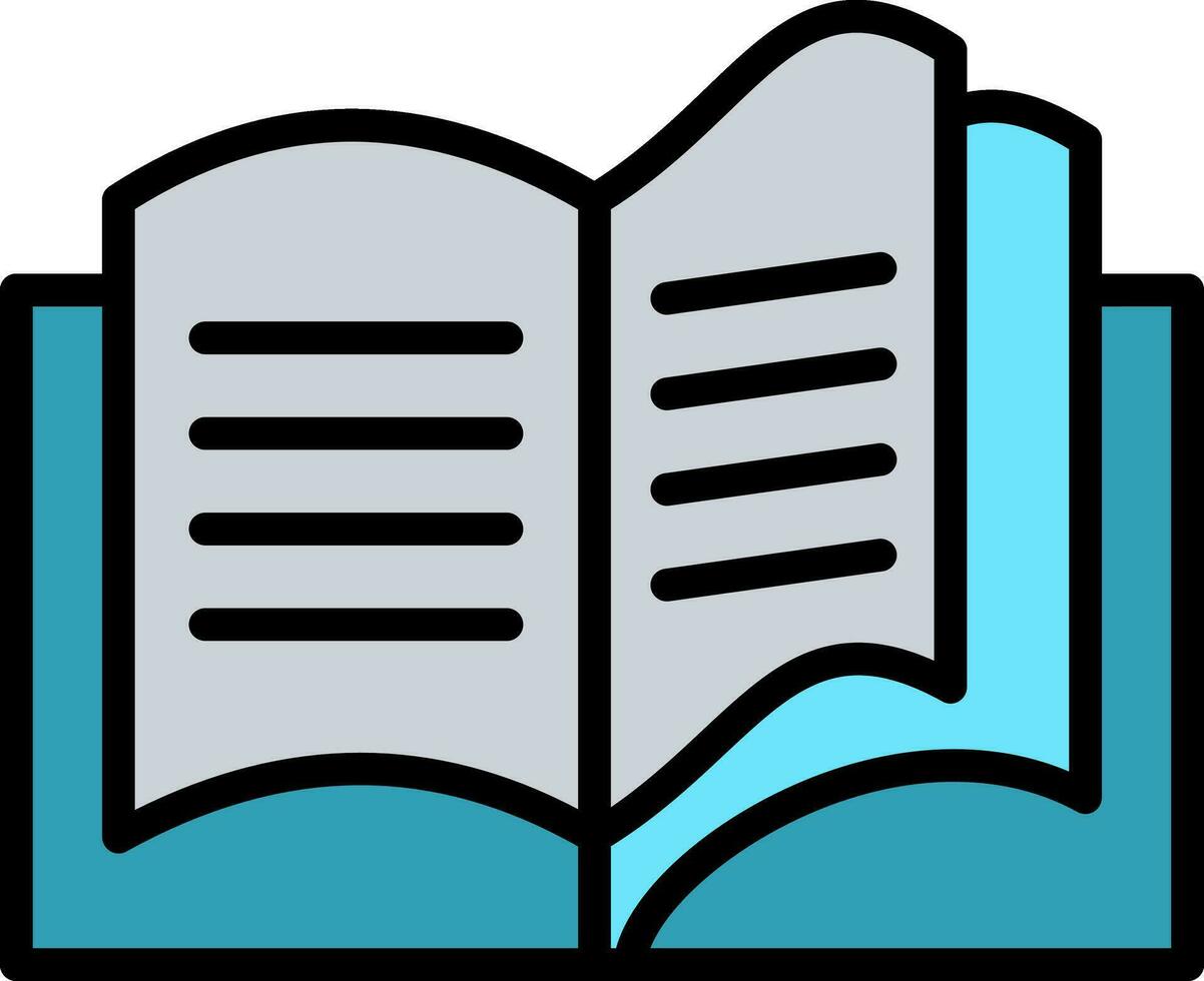 diseño de icono de vector de libro