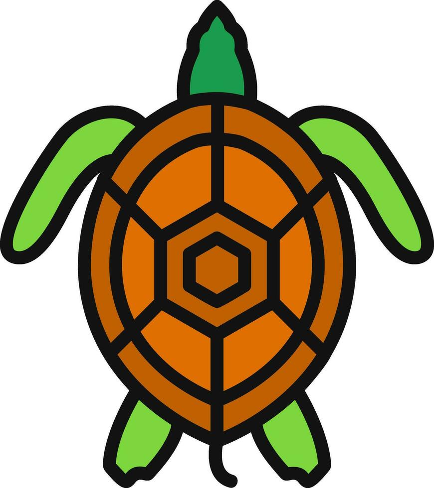 diseño de icono de vector de tortuga