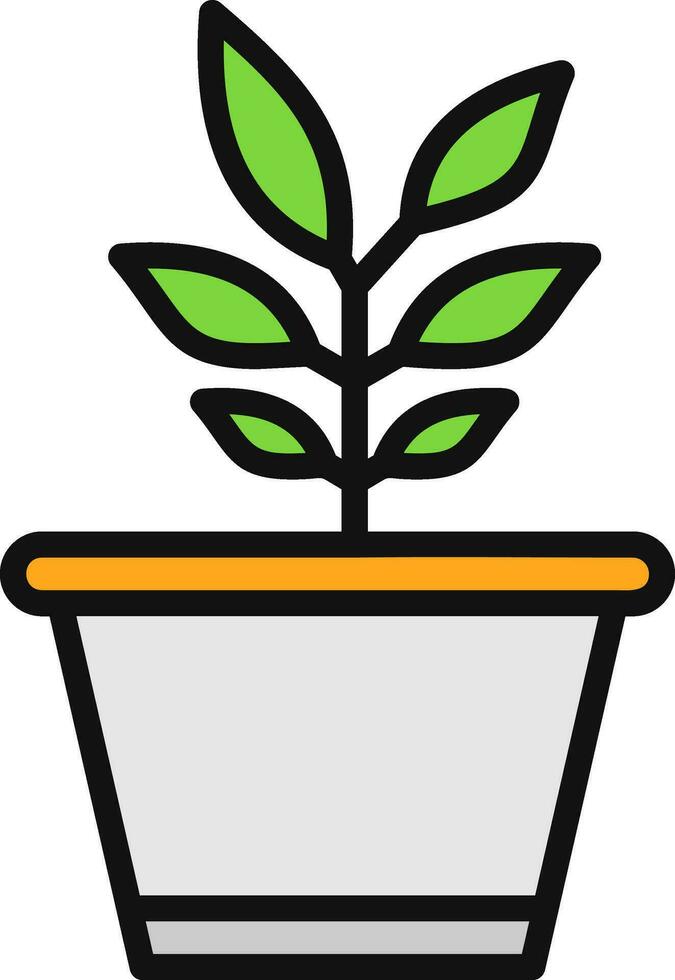 Plant Vector Icon Design