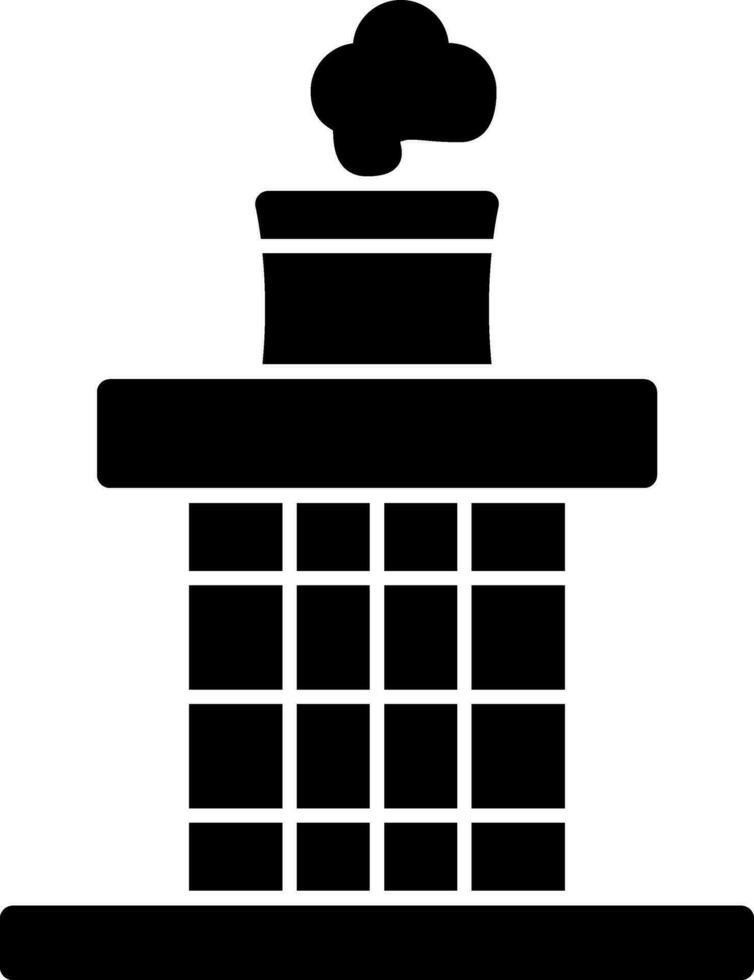 Chimney Vector Icon Design