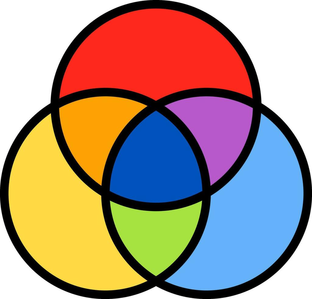 diseño de icono de vector rgb