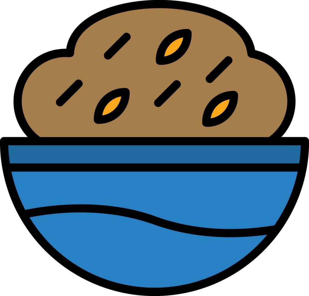 Red curry Vector Icon Design